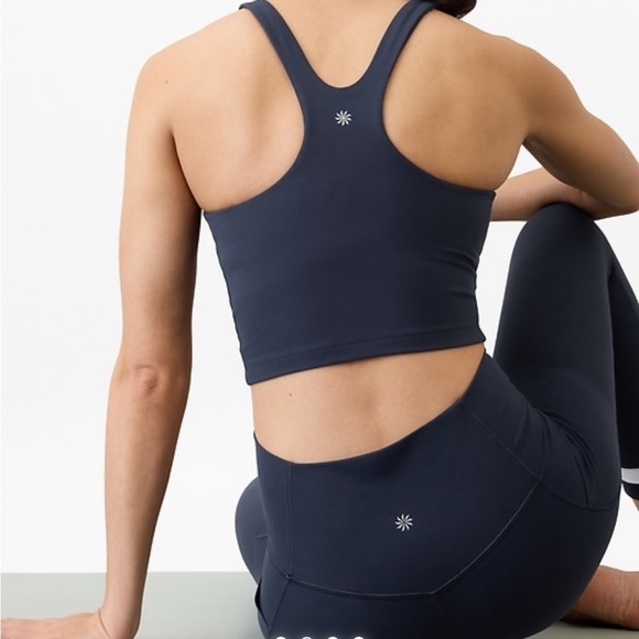 Athleta Purpose Crop Sports Bra Size Large - Picture 2 of 9